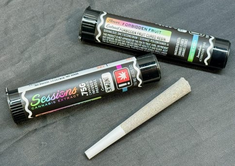 CURED RESIN INFUSED PRE ROLL | FORBIDDEN FRUIT X FORBIDDEN FRUIT | INDICA | 0.75 GRAM