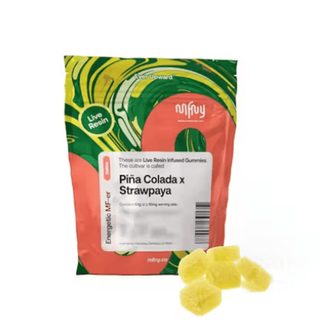 Pina Colada X Strawpaya |MFNY| 10PK | Live Resin Gummies