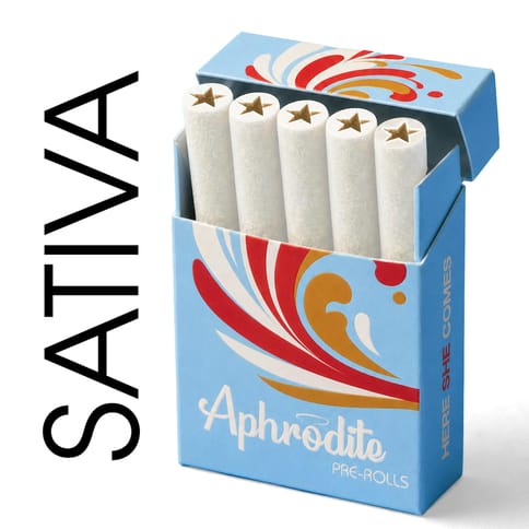 Aphrodite - 5pk .5g Prerolls - Blue Dream