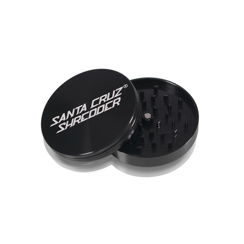 Large 4-Piece Shredder - Black