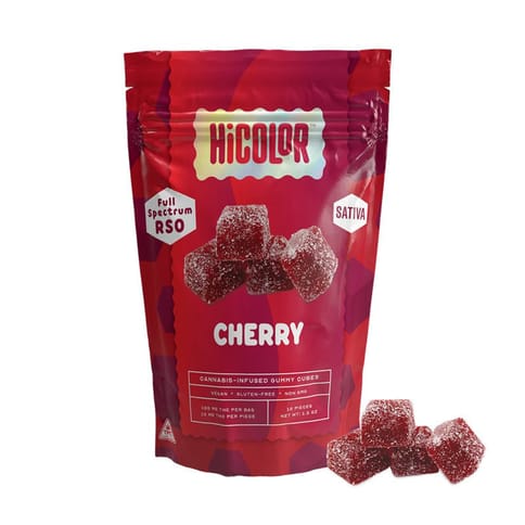 HiColor | Gummies | - RSO Cherry | 10mg x 10