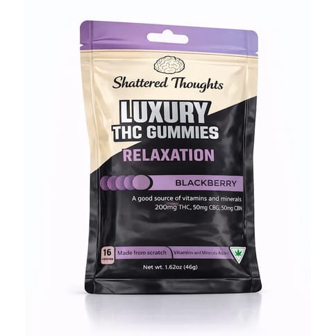 SHATTERED THOUGHTS | BLACKBERRY RELAXATION | GUMMY | 200MG