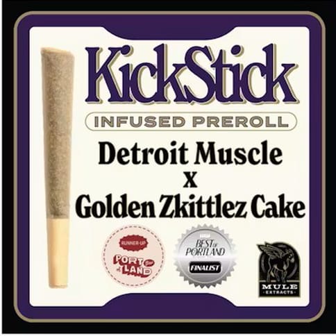 Mule | Detroit Muscle & Golden Zkittles Cake | 1G | Infused Preroll