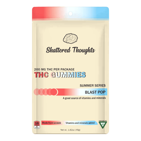 Blast Pop 200mg Gummies | Shattered Thoughts