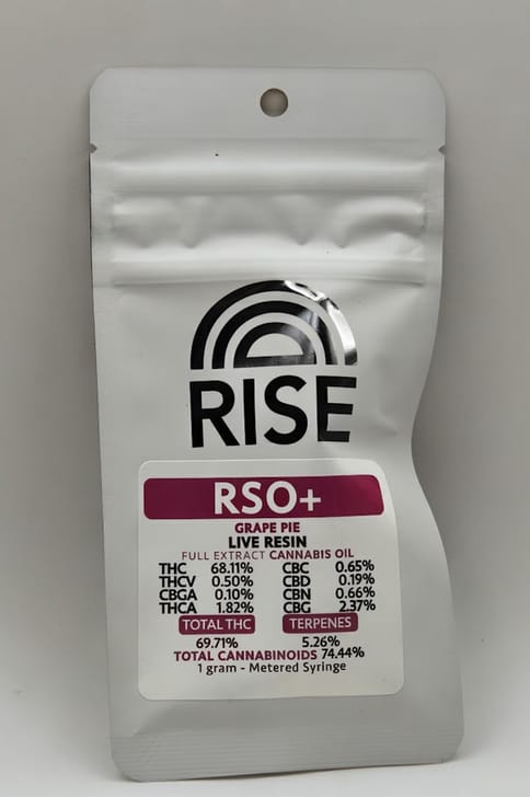 Rise | RSO+ | Grape Pie 1g