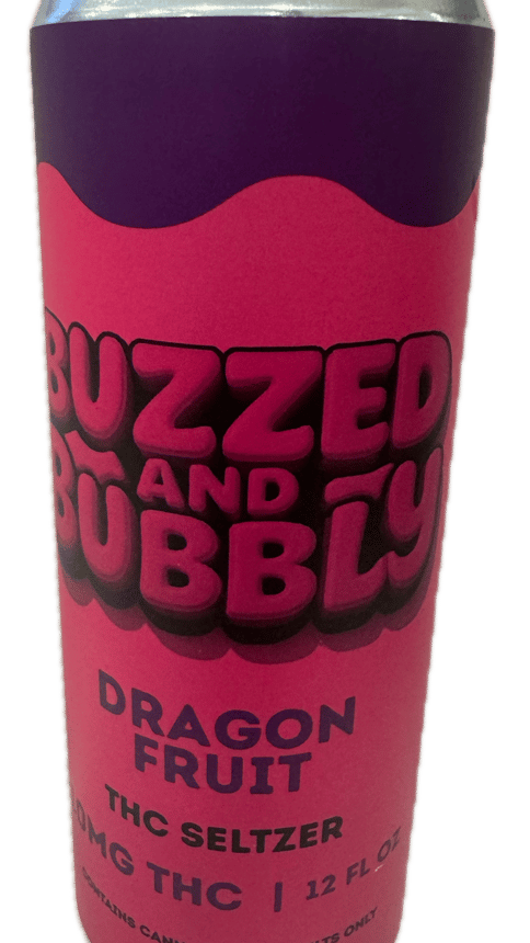 Coastal Remedies - Buzzed and Bubbly Seltzer - Dragon Fruit - 10mg
