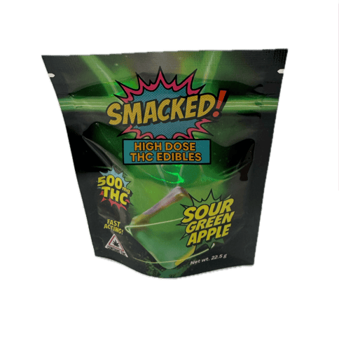 Coastal Remedies - Smacked Gummies - Sour Green Apple 500mg