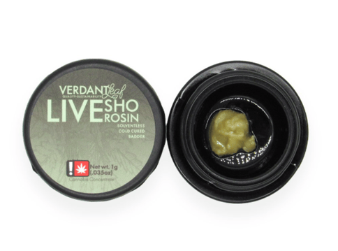 Garlic Banana Live Rosin 1G Dab (Verdant Leaf)