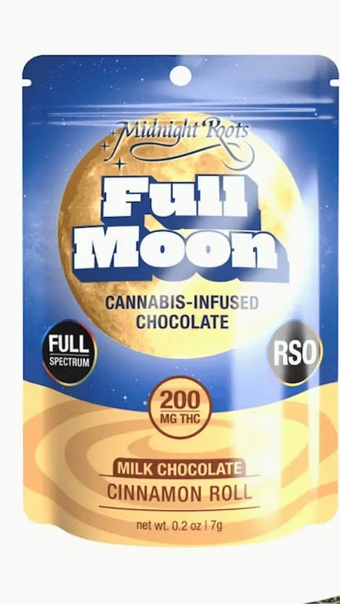 Full Moon- RSO Cinnamon Roll 200mg Chocolate