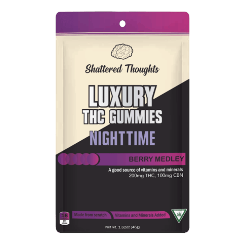 Berry Medley 200mg Night time Gummies | Shattered Thoughts