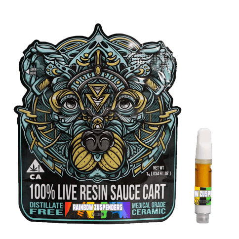 BEAR LABS - LIVE RESIN VAPE - RAINBOW ZUSPENDERS - 1G