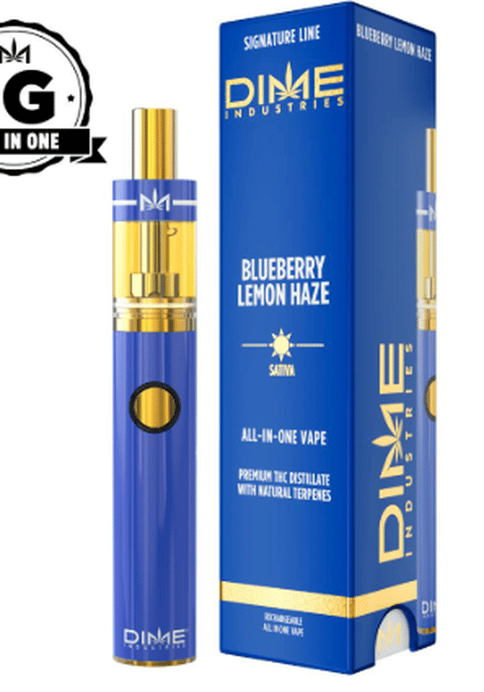 Dime Industries | Blueberry Lemon Haze | All In One | Sativa | 1g