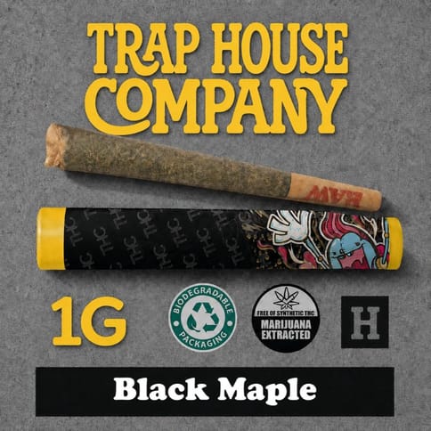 THC 1g Preroll - Black Maple