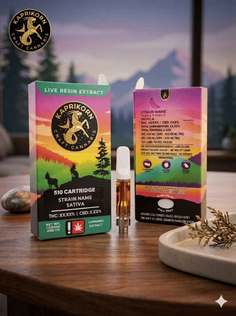 Kaprikorn - Lemon Cherry Gelato - 1g Live Resin Cartridge
