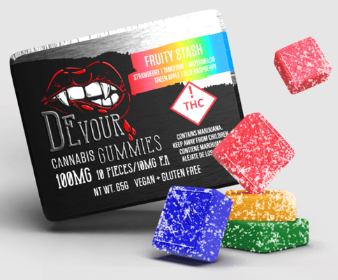 Devour | Fruity Stash | 100mg