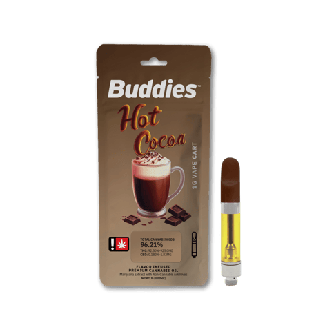 Buddies | Hot Cocoa | Flavored Distillate | 1G | Cartridge