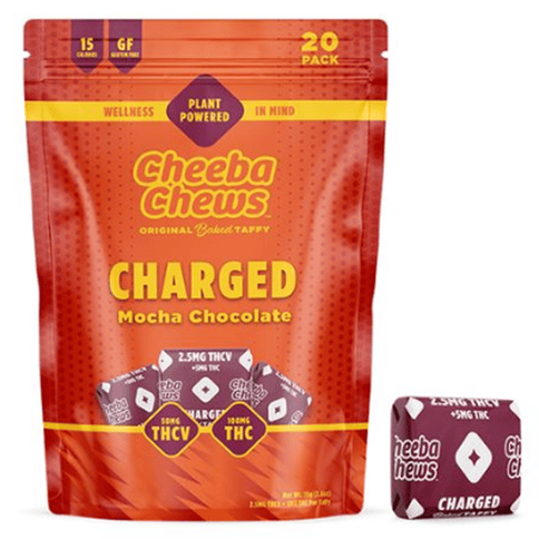 Charged Mocha Chocolate 2:1 THC: THCV 20pc 100MG