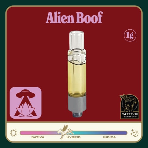 Mule | Alien Boof | 1G | Live Resin | Cartridge
