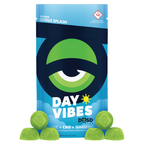 DOSD | Day Vibes Citrus Splash 1:1 | 100mg Gummies