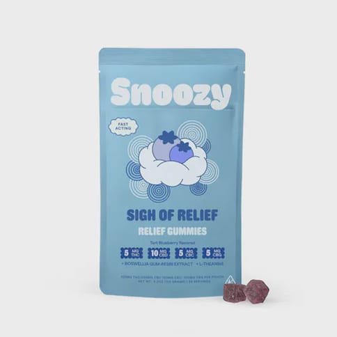 Snoozy - 1:4 Gummies 20pk - Sigh of Relief