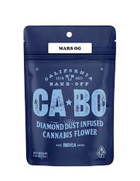 Cabo | Mars og | Diamond infused | Indica | 3.5g | Bag