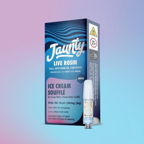 Jaunty | Ice Cream Souffle | 510 Rosin Cart | 0.5g