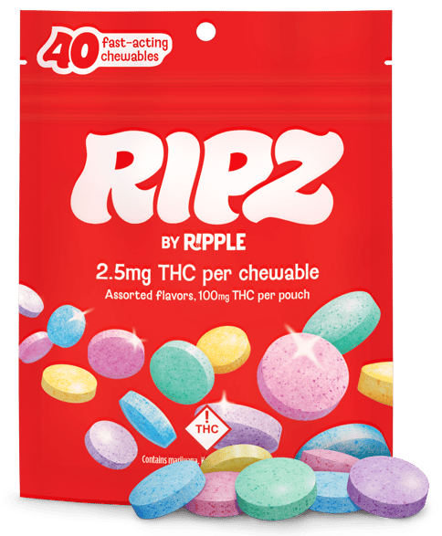 Ripz | 100mg Chewables | Mixed Flavor | H