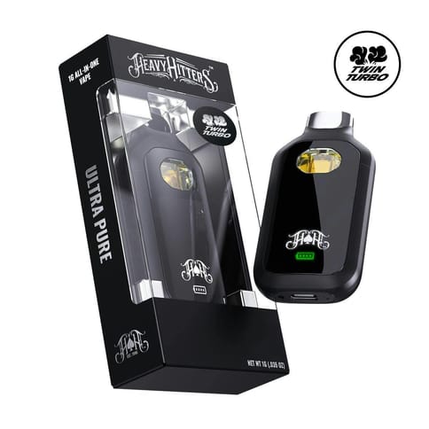 Heavy Hitters - 1.0G AIO Vape - White Widow
