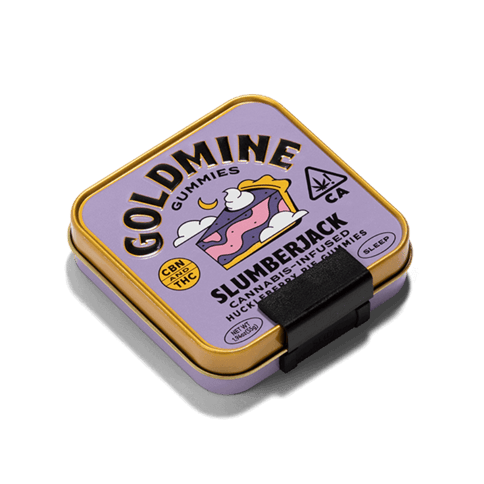 Goldmine Gummies | Slumberjack Huckleberry Pie (I) 5:1 | 10mg THC / 2mg CBN x 10 Gummies