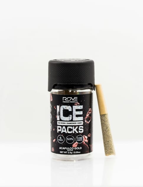 Rove | 6pk Acapulco Gold - Infused Ice Packs (Rosin, Diamond, Hash)