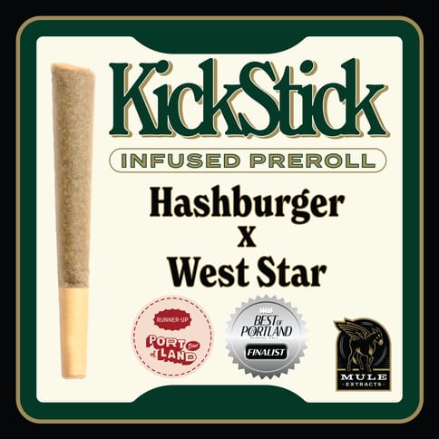 Hashburger x West Star 1G Infused Pre Roll (Mule)