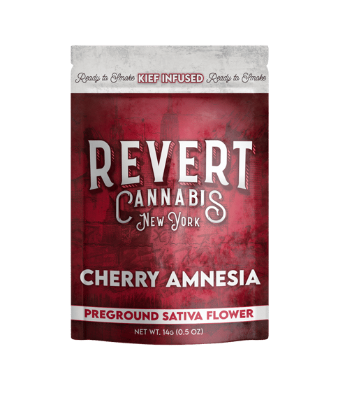 Revert - Kief Infused Ground Flower 14g - Cherry Amnesia