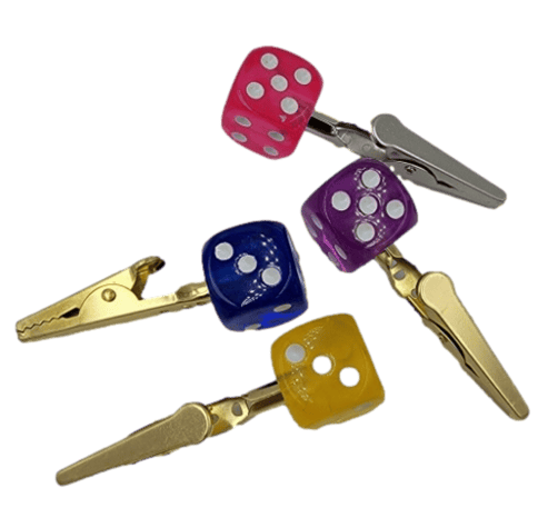Rolling Dice Roach Clip
