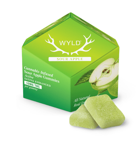 WYLD | Gummies | - Sour Apple | 10mg x 10