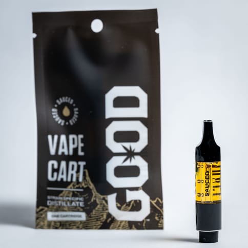 GOOD Cannabis | Blaze Orange SAUCED | Vape Cartridge | 1g