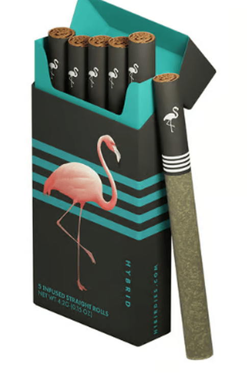Birdies | Ultra Indica | Infused Prerolls | 4.2g | 5pk