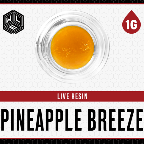 Pineapple Breeze Live Resin 1G Sugar Sauce (WLE)