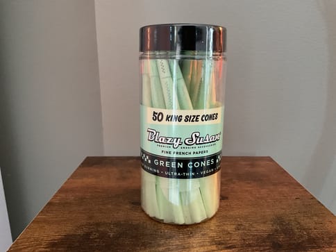 Blazy Susan 50 King Green Cones