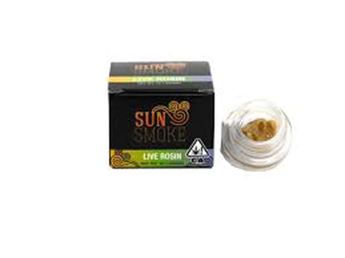 SunSmoke | Garlic Citrus Cream | Live Rosin | Indica | 1g