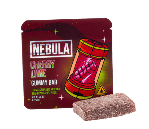 Nebula - Cherry Lime Gummy Bar 100mg