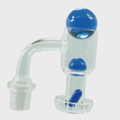 Terp Slurper 14mm Male Quartz Banger Kit w/ 2 Marbles & 1 Capsule Bead