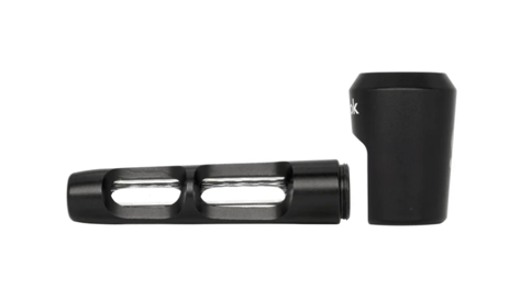 Aluminum Spoon Pipe - Black