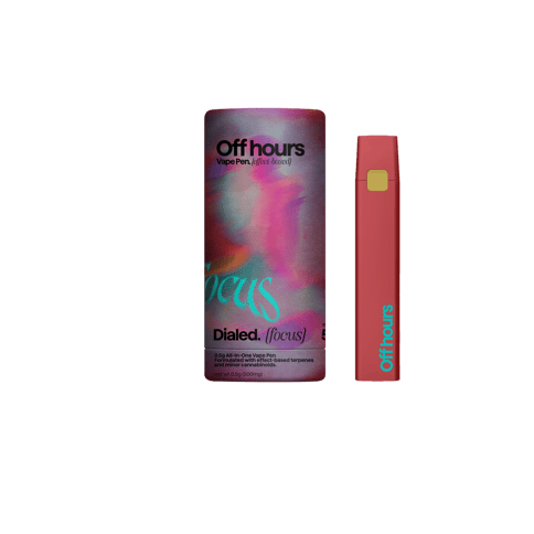 Dialed. (focus) .5g All-in-one Vape