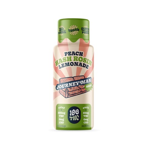 Journeyman Hash Rosin Lemonade Shot | Peach 100mg