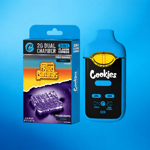 Cookies - 2g Dual AIO Vape - Frozen Grapes x Fried Banana's