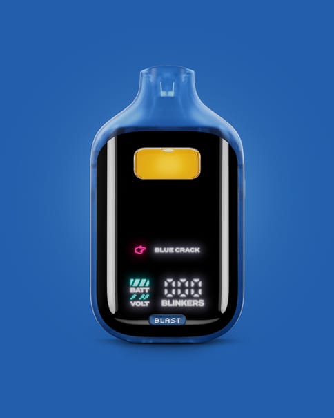 BTQ Blast - Blue Crack Sativa - 2G AIO Liquid Diamond Vape
