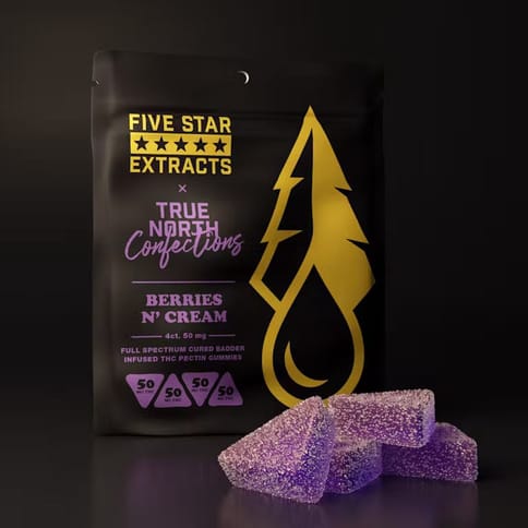 Berries & Cream- Cured Badder 4x50mg