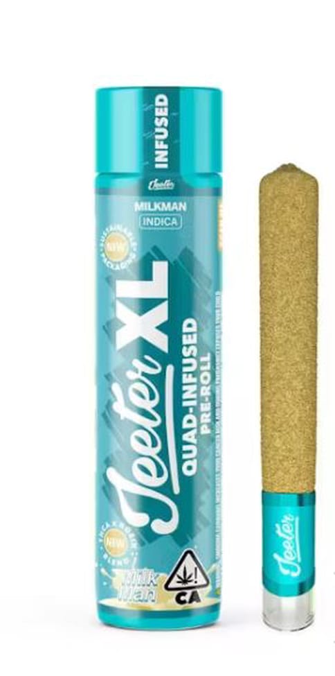 JEETER - INFUSED PREROLL - QUADS MILK MAN - 2G