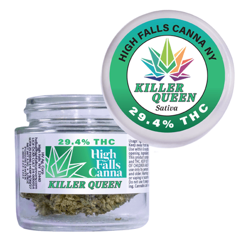 High Falls Canna | Killer Queen HV | 3.5g Flower