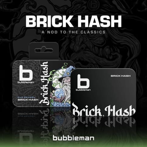 (REC) Bubbleman Brick Hash 1g - Afgan